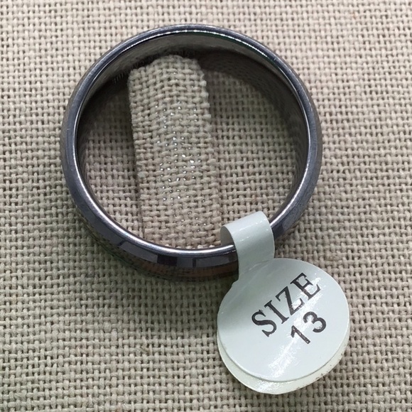 King Will 8MM Tungsten Carbide Men’s Mossy Tree Wedding Band - Picture 3 of 7